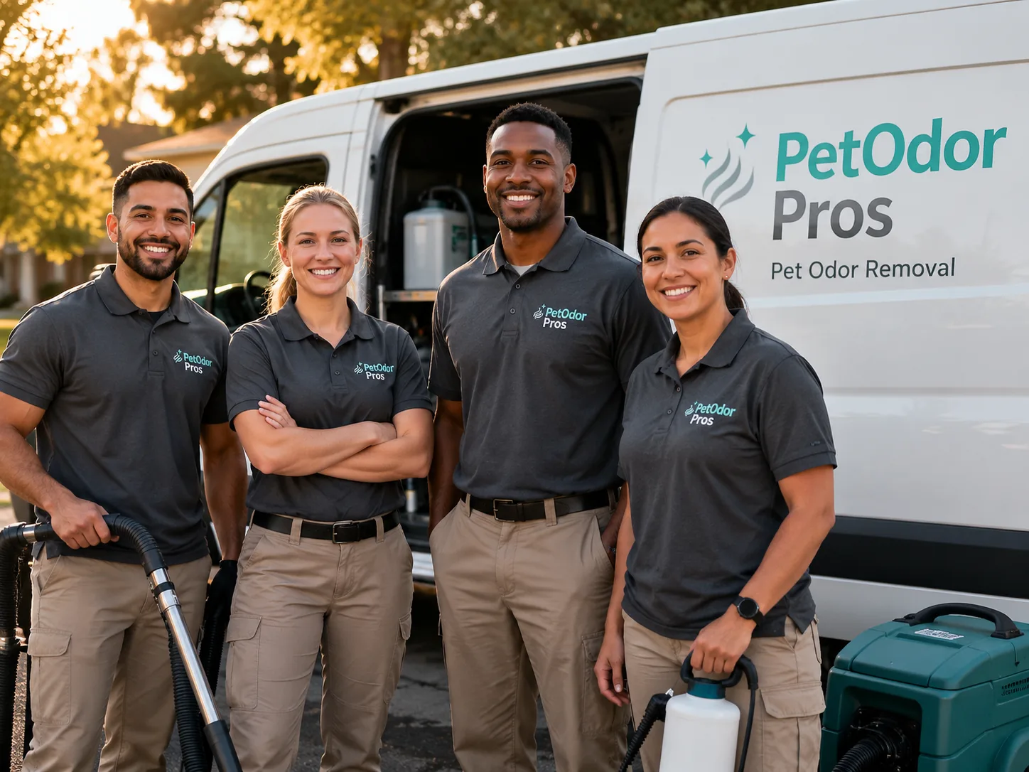 Pet Odor Removal team serving Empire, CA